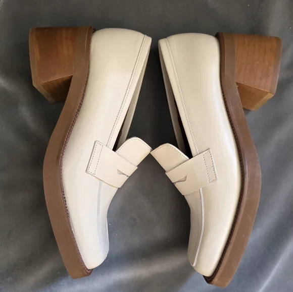 Alohas Roxanne Leather Loafers - Picture 7 of 8